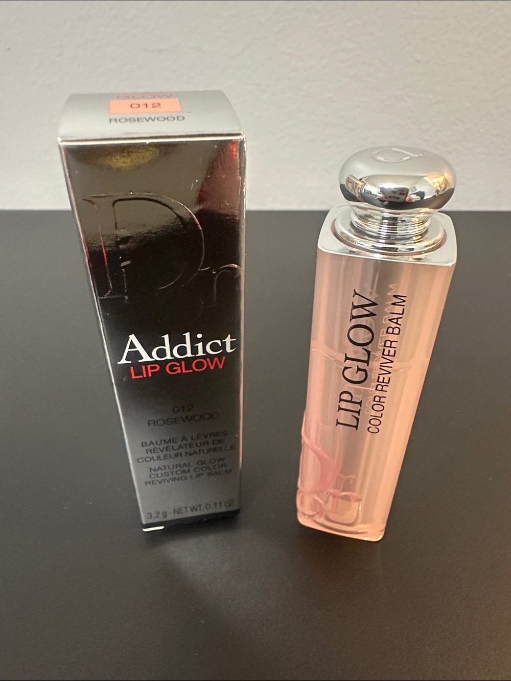 NWT Dior Lip Glow Color Reviver Hydrating Balm — 012 Rosewood Pink - Picture 2 of 5
